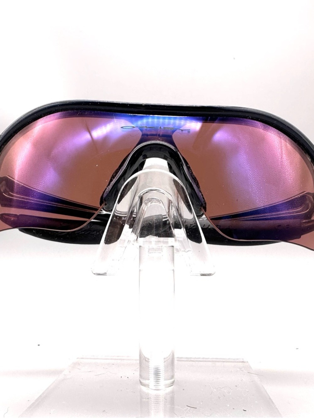 Oakley Endure Sunglasses Black Frame Rose Purple Mirror Lens 09-808 119 Sport